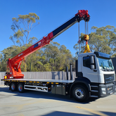 Crane Truck Delivery